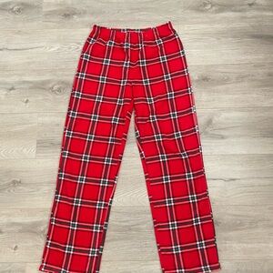Wondershop Red and Green Plaid Pajama Pants